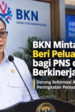 Tegas!, BKN Minta Pemda Beri Peluang Karier bagi PNS dan PPPK Berkinerja Baik