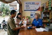 Ilustrasi prospek usaha brilink 
