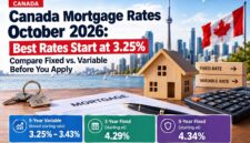 Canada Mortgage Rates October 2026