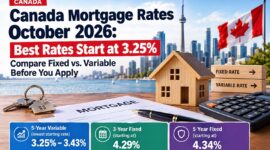 Canada Mortgage Rates October 2026