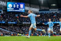 Halland cetak gol sempurna, berikut klasmen sementara liga inggris