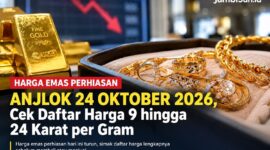 Harga perhiasan emas hari ini
