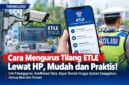 Cara Bayar Tilang ETLE Lewat HP Tanpa ke Kantor