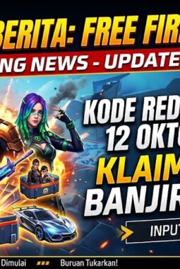 Update Lebih Awal, Segera Klaim Kode Redeem FF 12 Oktober 2026