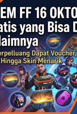 Kode Redeem FF 17 Oktober 2026: 10 Kode Gratis yang Bisa Dicoba, Cek Cara Klaimnya