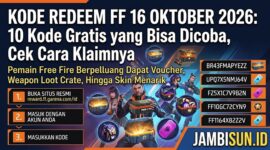 Kode redeem FF hari ini