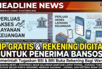 HP Gratis dan Rekening Digital untuk Penerima Bansos