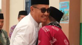 Kedatangan Walikota Sungai Penuh, Alfin disambut warga
