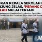 Ilustrasi isu pelantikan kepala sek0olah mulai merusak stabilitasi sekolah di kerinci