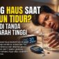 Sering Haus saat Bangun Tidur dan Hubungannya dengan Gula Darah Tinggi