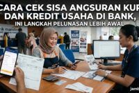 Cara Cek Sisa Angsuran KUR dan Kredit Usaha di Bank