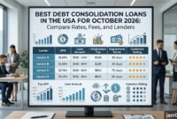 Best Debt Consolidation Loans in the USA for October 2026