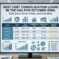 Best Debt Consolidation Loans in the USA for October 2026
