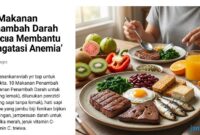 Makanan penambah darah