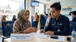 Ilustrasi pinjaman bank mandiri untuk usaha