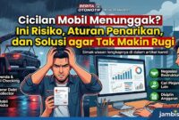 Ilustrasi menunggak cicilan mobil