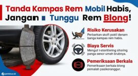 Tanda Kampas rem mobil bermasalah