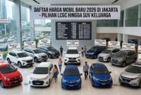 Daftar harga mobil terbaru