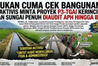 Ilustrasi permintaan aktivis audti kegiatan P3-TGAI di kerinci dan sungai penuh