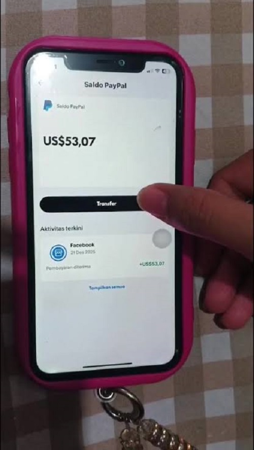 Cara daftar akun paypall