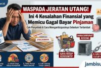 Ilustrasi gagal bayar pinjaman