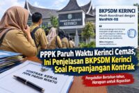 Perpanjangan Kontrak PPPK Paruh Waktu Kerinci