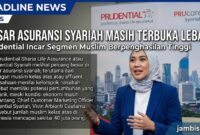 Prudential Syariah Bidik Nasabah Muslim Kaya